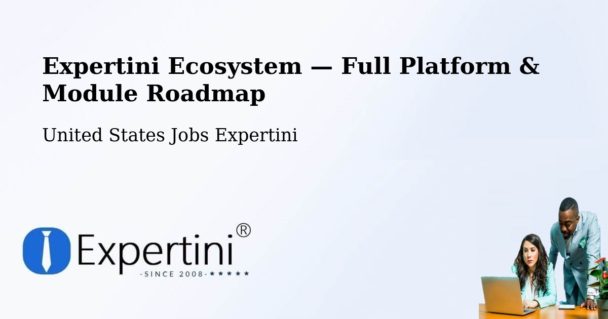 Expertini Ecosystem — Full Platform & Module Roadmap – Athens